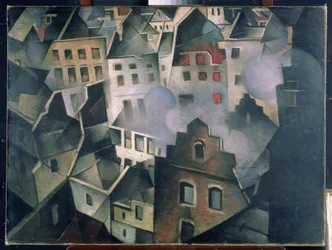 Ypres después del primer bombardeo